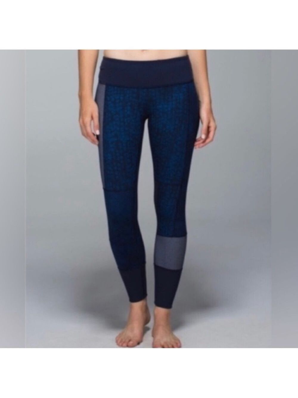 Lululemon Wunder Under Luon Sashiko Patch Leggings - Picture 2 of 12